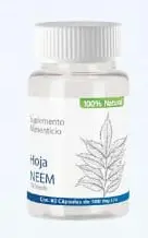 M011 HOJA NEEM 60 CAPS. DE 500 MG. C U