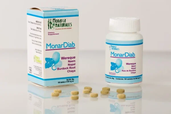 MONAR DIAB  100 TABS. DE 500 MG. C/U