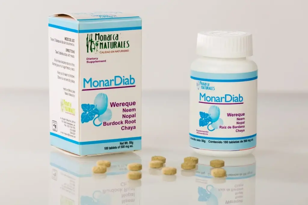 M019 MONAR DIAB 100 TABS. DE 500 MG. C U