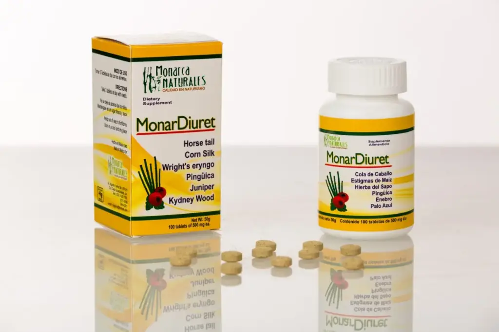 M020 MONAR DIURET 100 TABS. DE 500 MG. C U