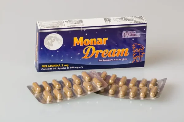 MONAR DREAM  36 CAPS. DE 500 MG. C/U
